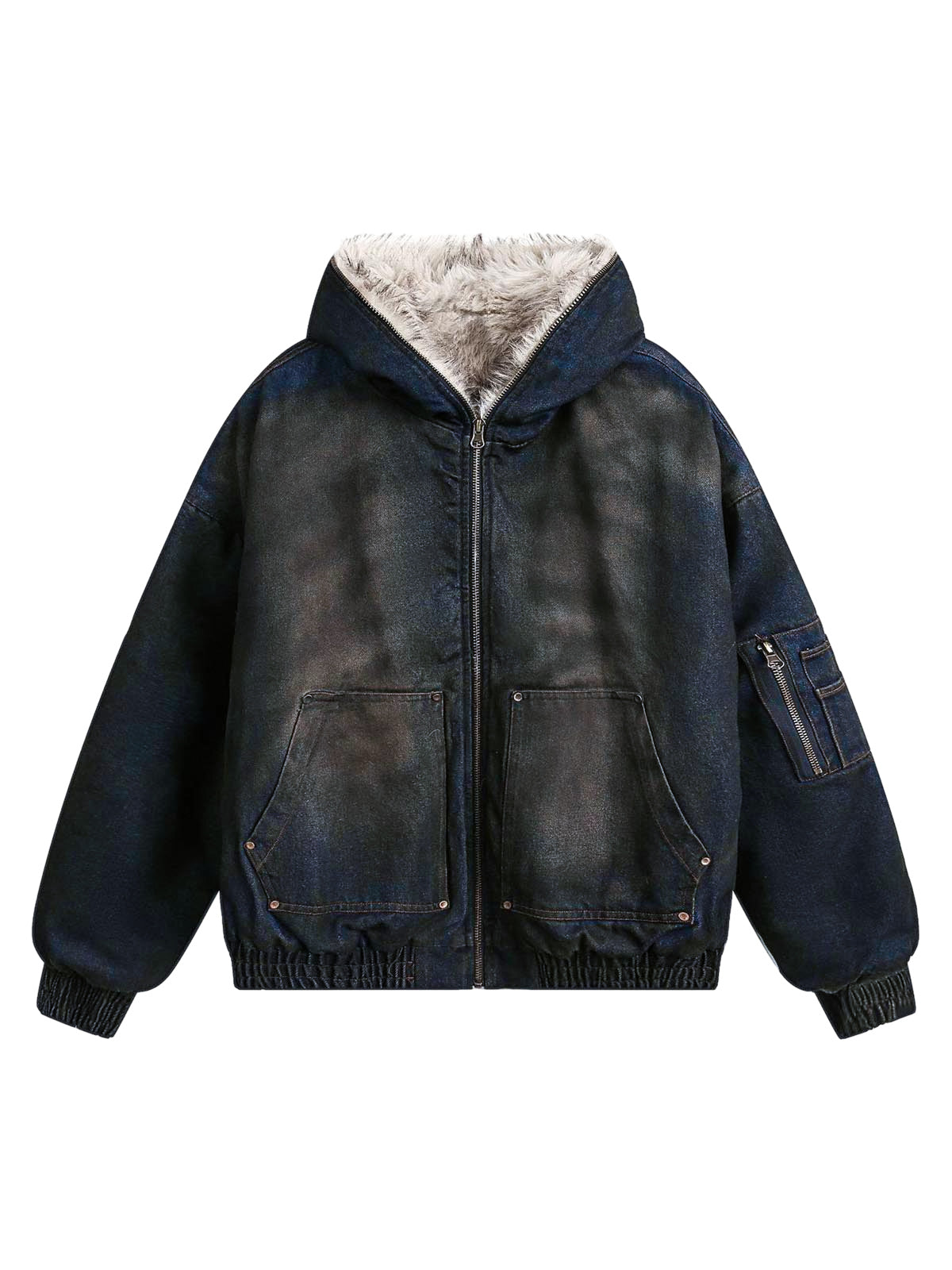 Jaqueta Pavtros Fur Hooded