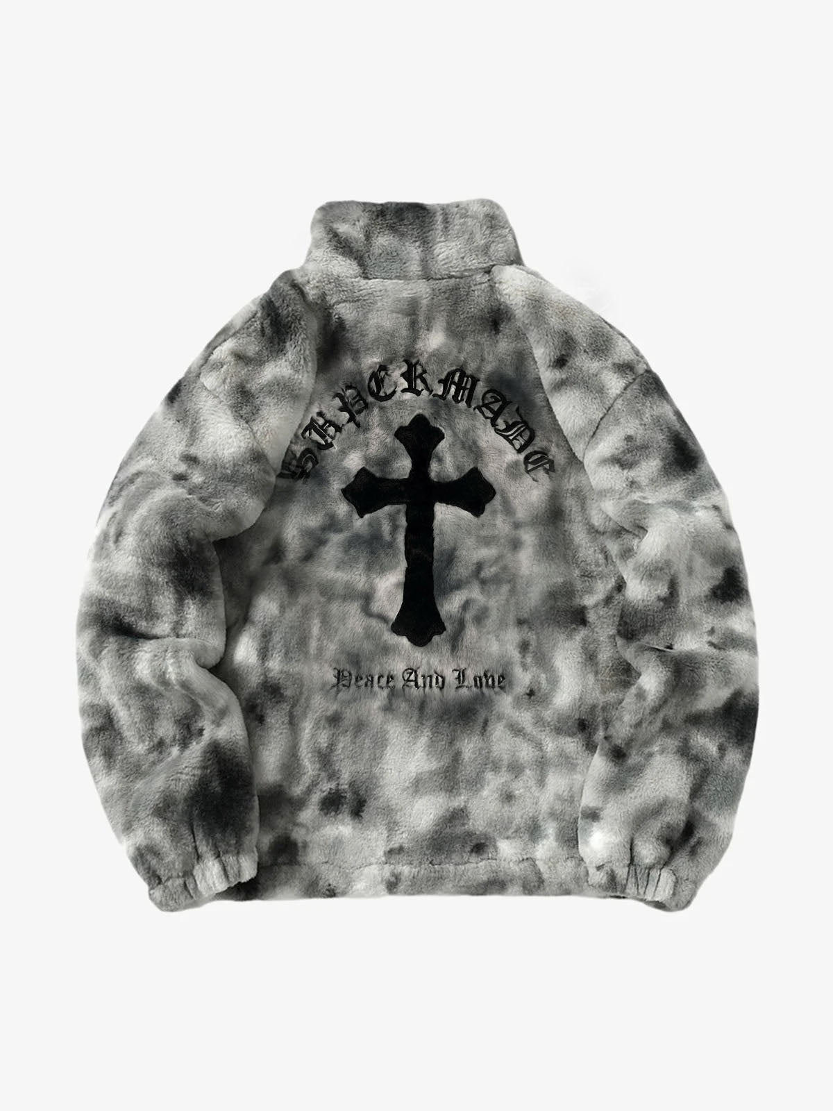 Jaqueta Pavtros Studios Gothic Cross Fleece Jacket