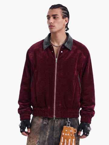 Jaqueta Pavtros Velvet Lapel