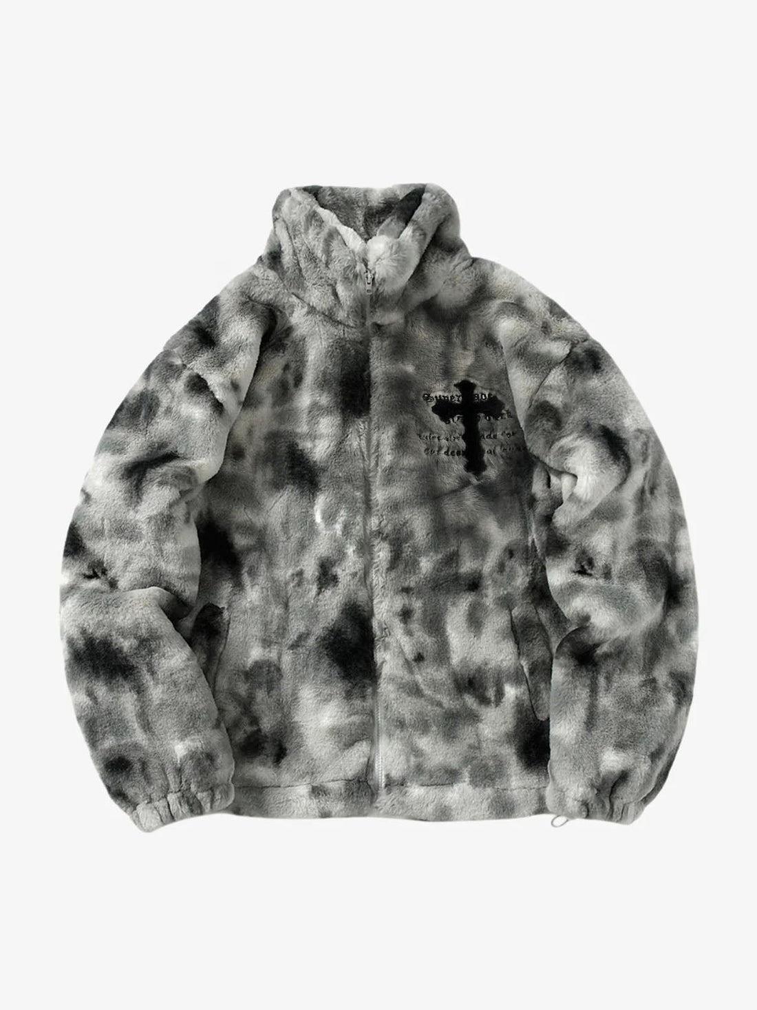 Jaqueta Pavtros Studios Gothic Cross Fleece Jacket