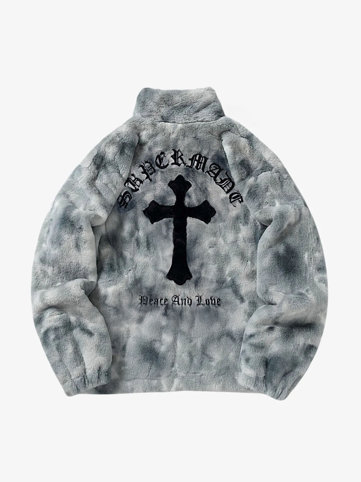 Jaqueta Pavtros Studios Gothic Cross Fleece Jacket