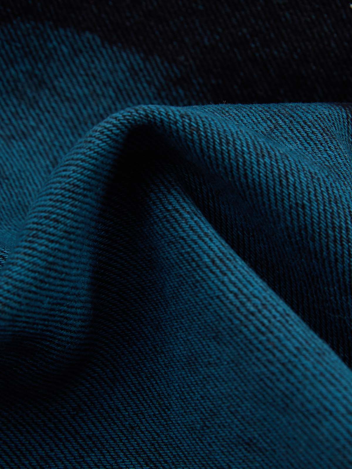 Calça Jeans Pavtros Cross Leather Patch Washed