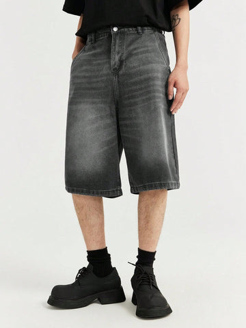 Short Pavtros Denim Lavada Diagonal