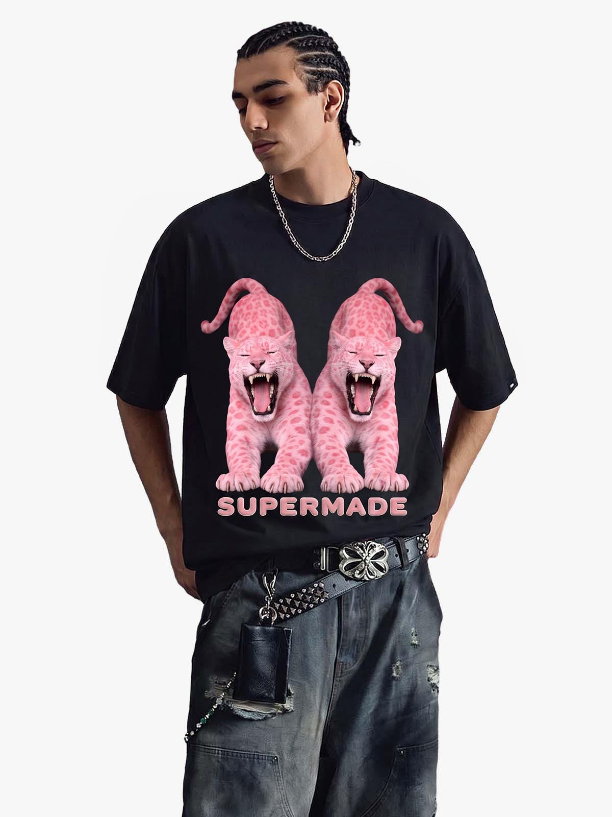 Camiseta Pavtros Pink Jaguars