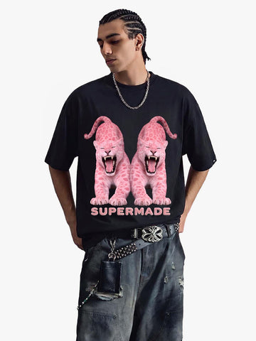 Camiseta Pavtros Pink Jaguars