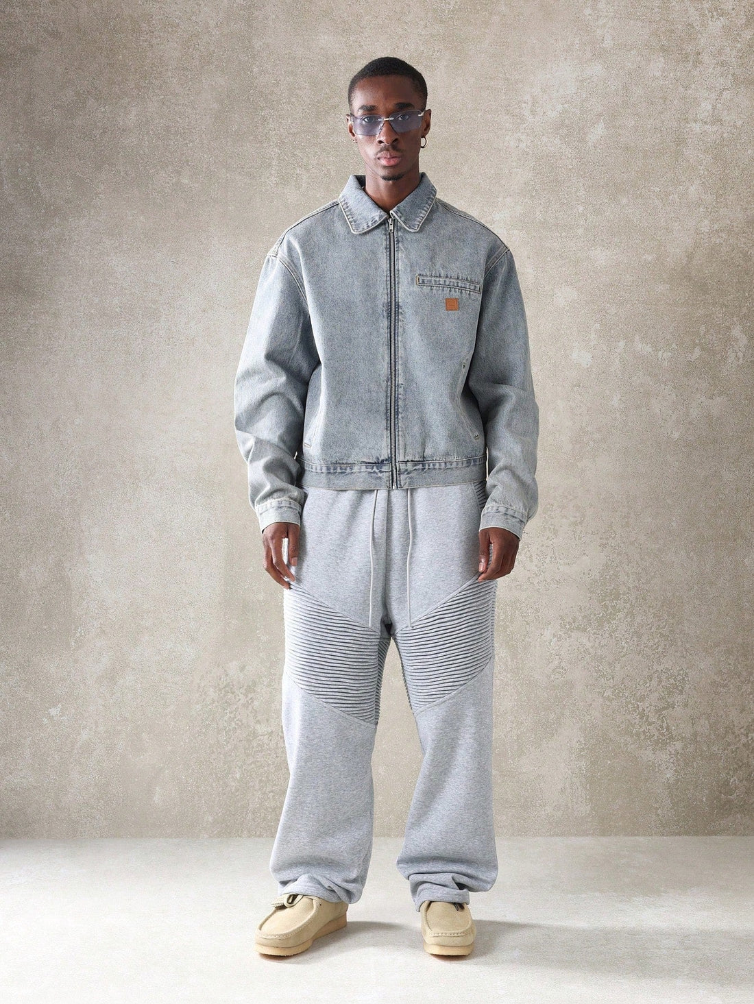 Jaqueta Pavtros Harrington Denim