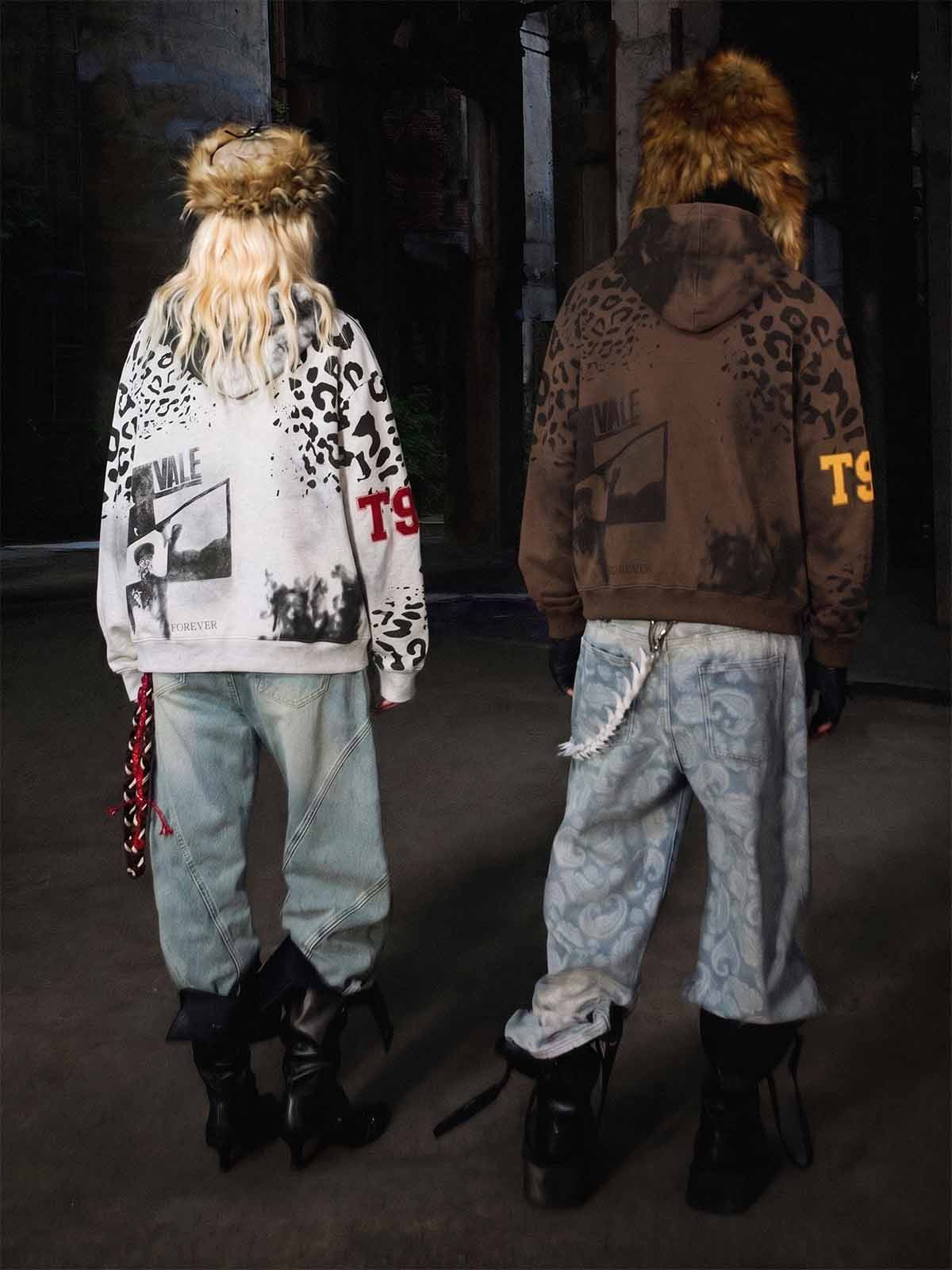Moletom Pavtros Leopard Appliqué