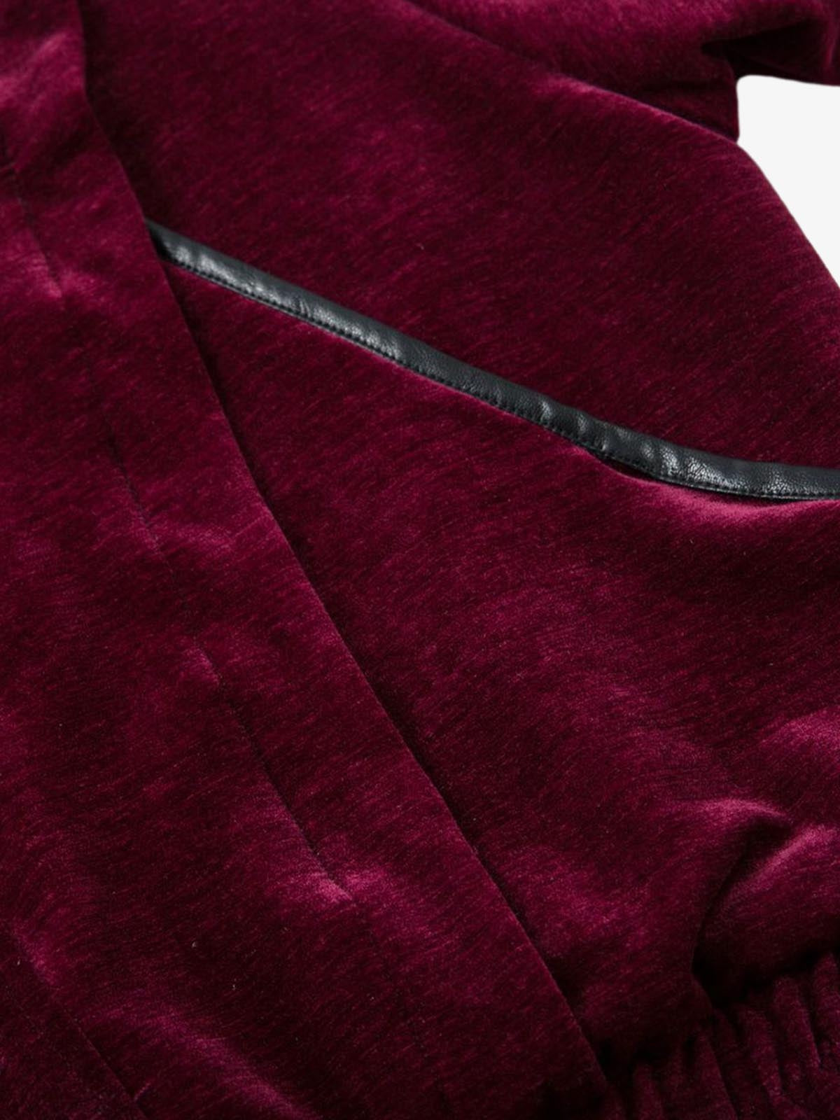Jaqueta Pavtros Velvet Lapel