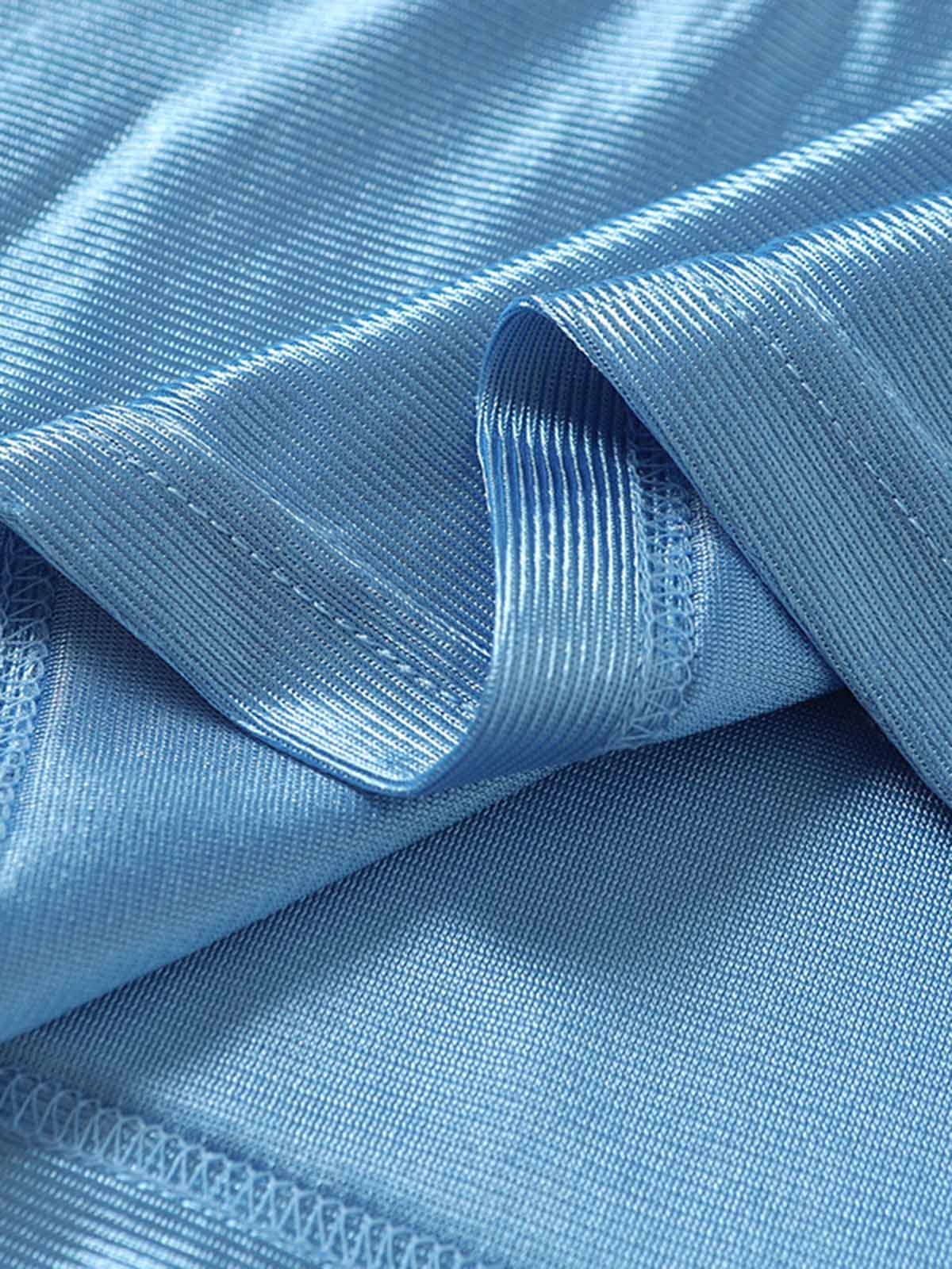 Camiseta Pavtros Studios Blue Retro Jersey Oversized