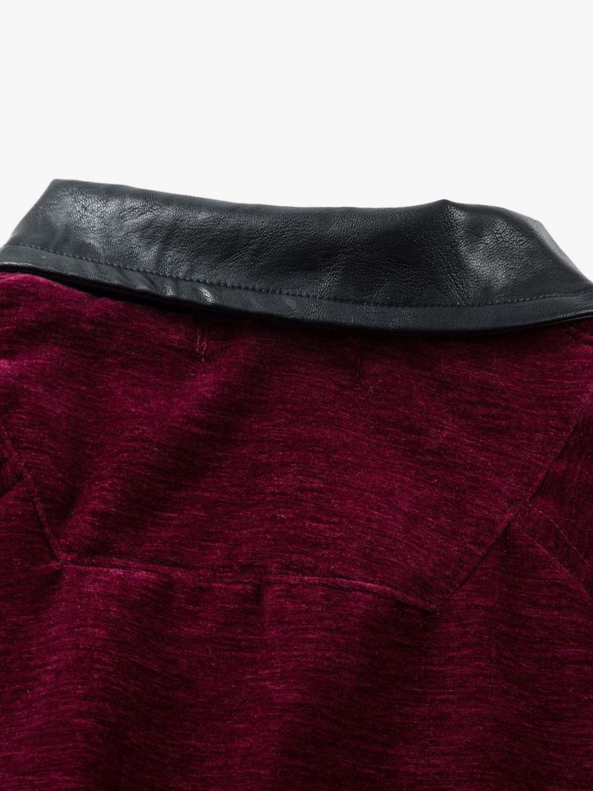Jaqueta Pavtros Velvet Lapel