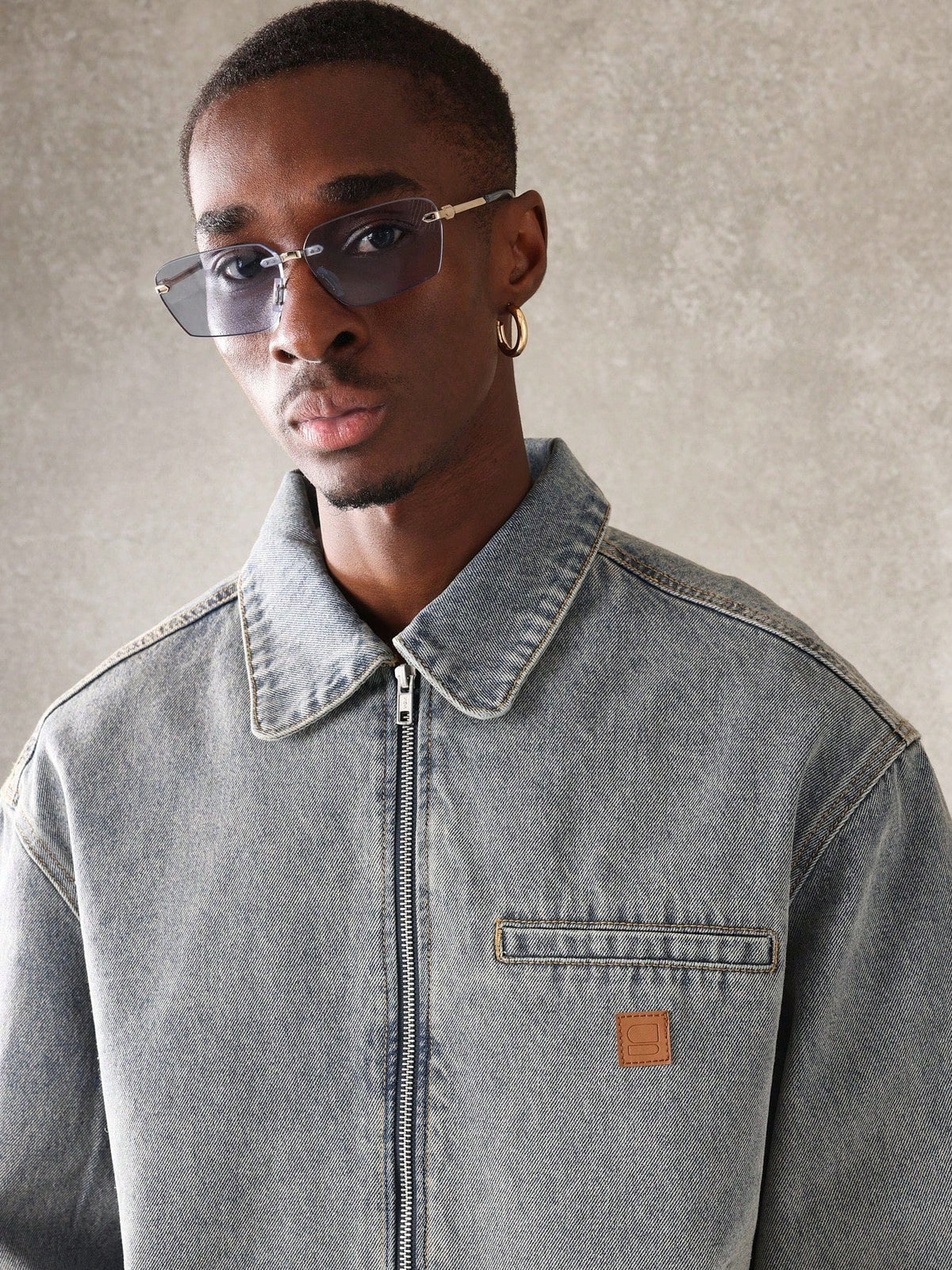 Jaqueta Pavtros Harrington Denim