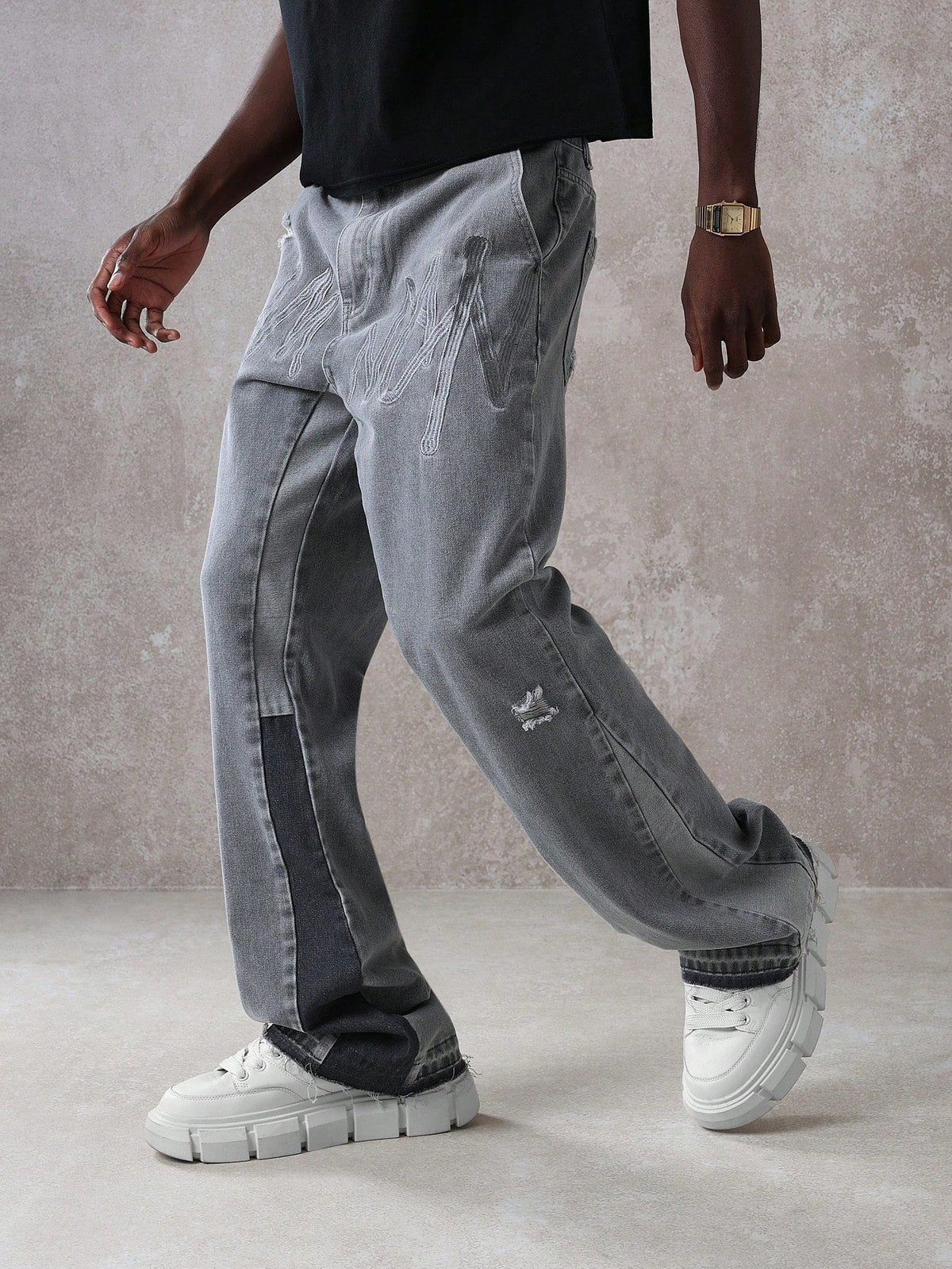 Calça Pavtros Denim Flare