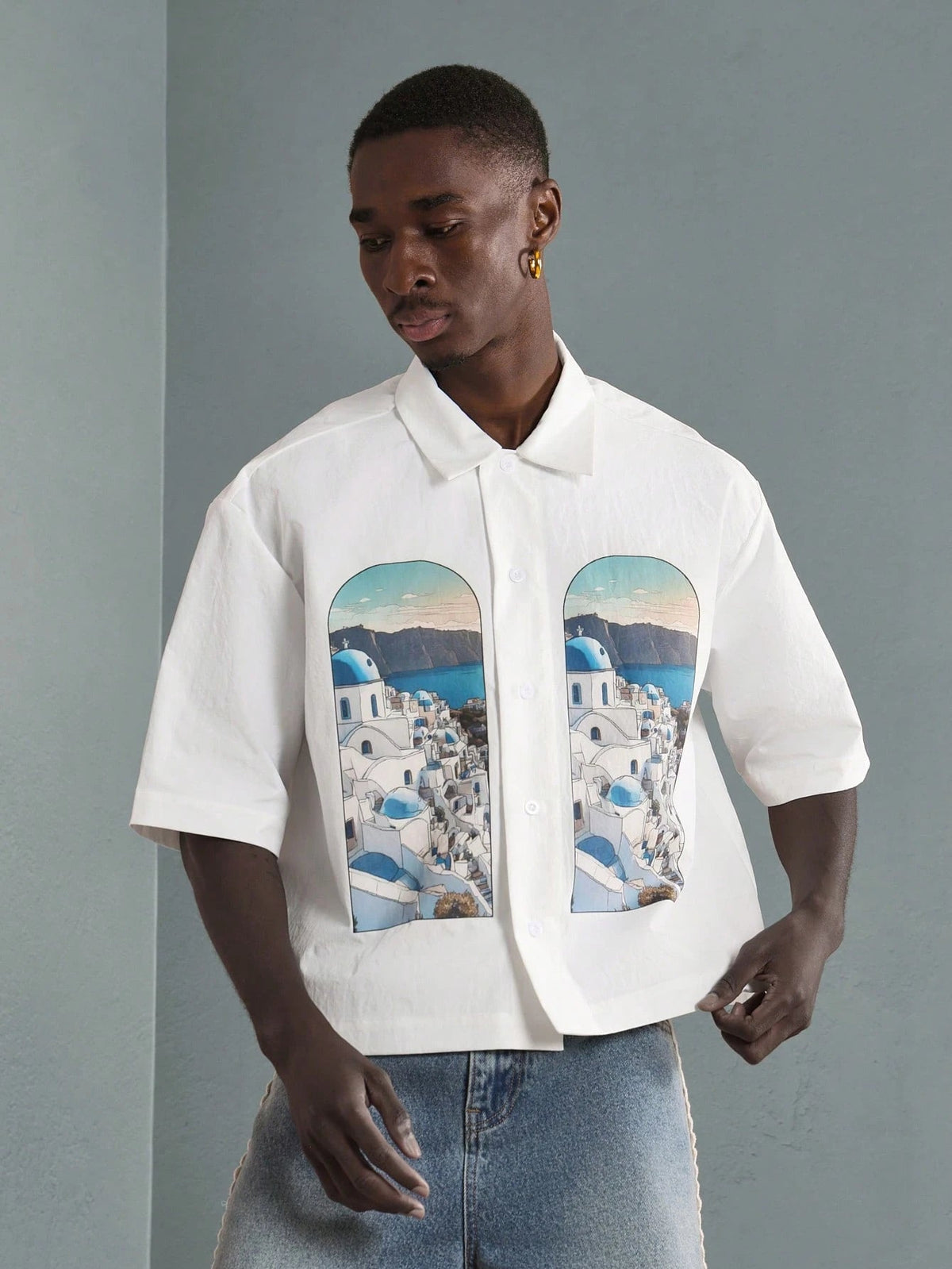 Camisa Pavtros Greece Art