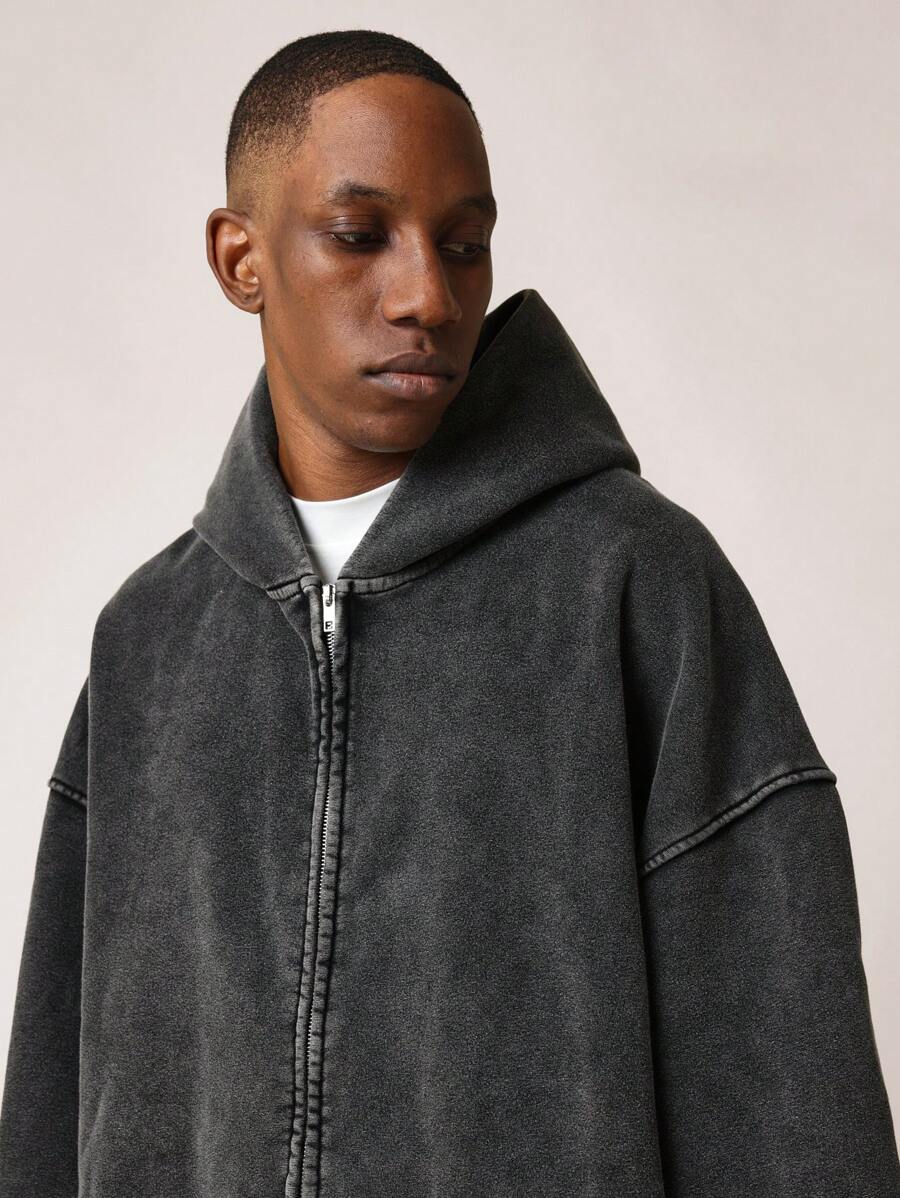 Moletom Pavtros Washed Zipper