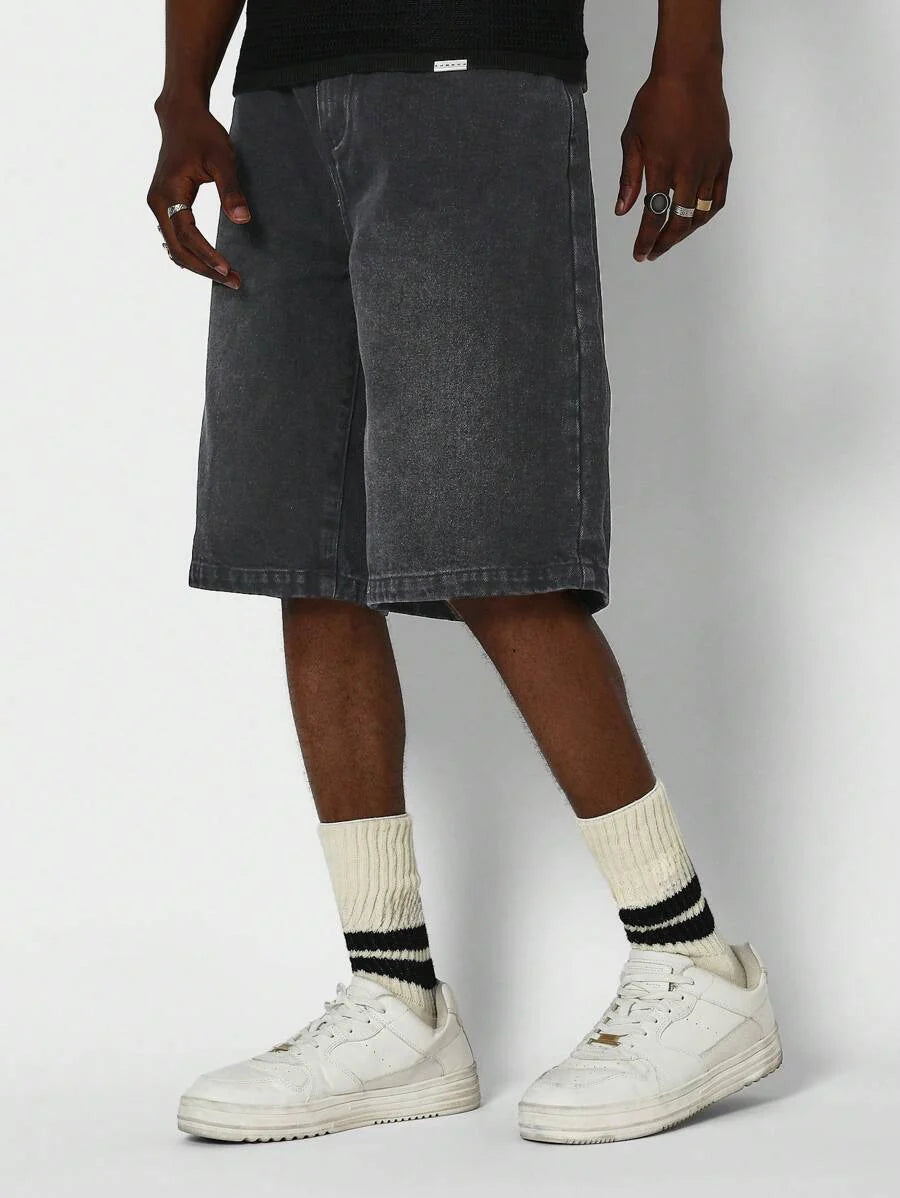 Bermuda Jorts Jeans Pavtros Studios Suzulan Graffiti