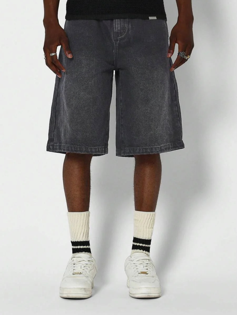 Bermuda Jorts Jeans Pavtros Studios Suzulan Graffiti