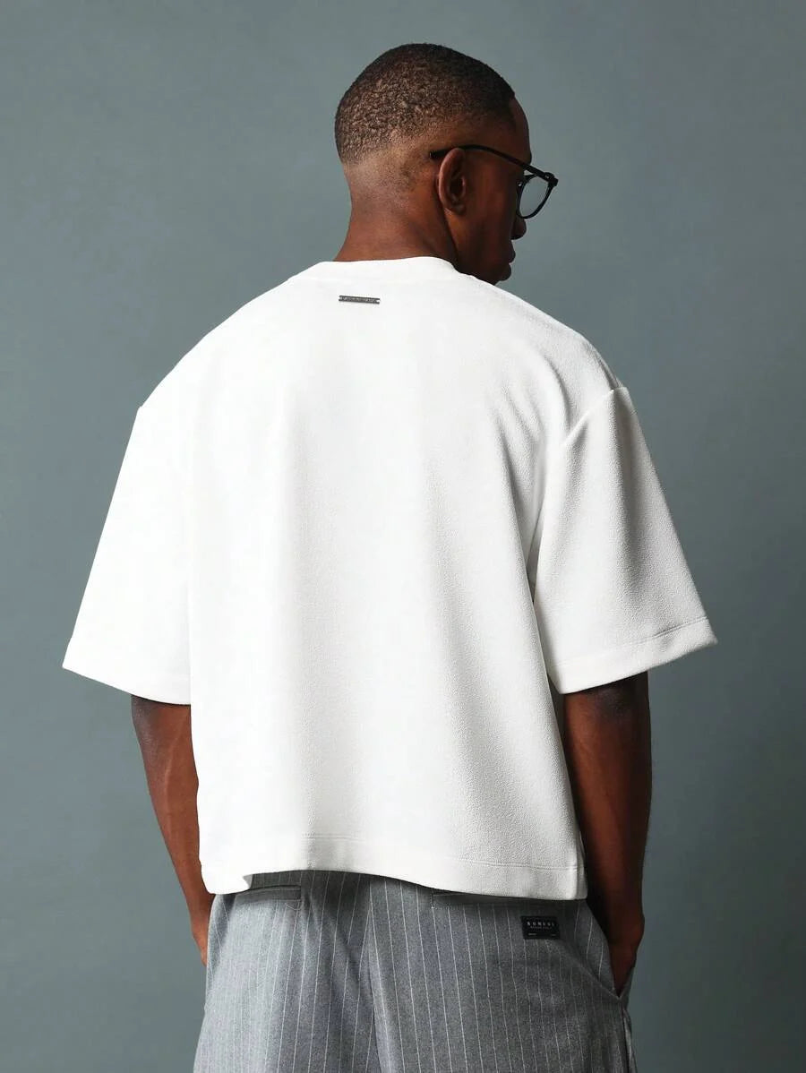 Camiseta Pavtros Cropped Quadrado