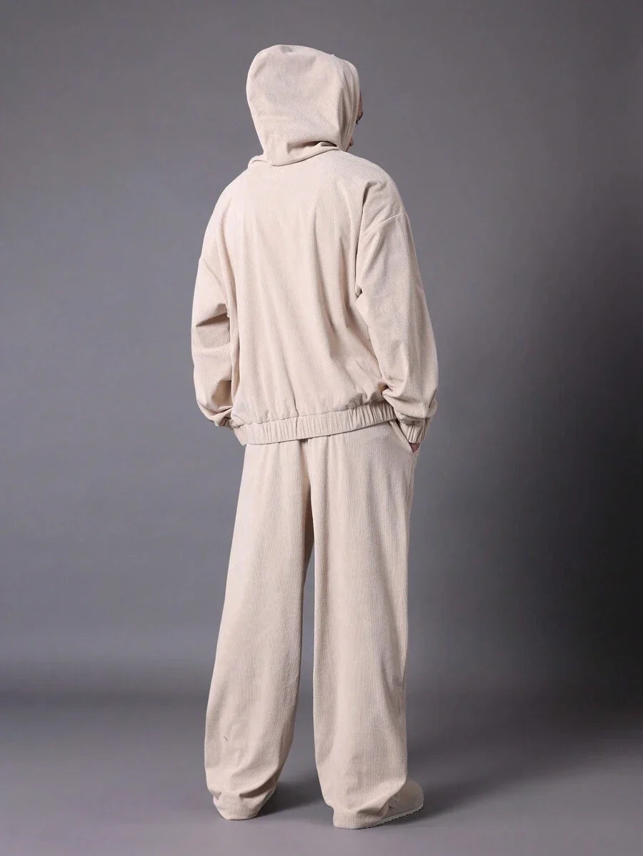 Conjunto Moletom Pavtros Studios Corduroy Script Tracksuit