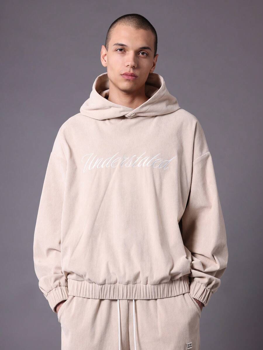 Conjunto Moletom Pavtros Studios Corduroy Script Tracksuit