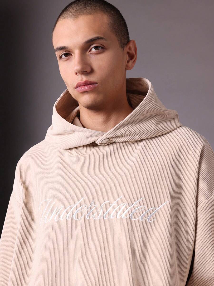 Conjunto Moletom Pavtros Studios Corduroy Script Tracksuit