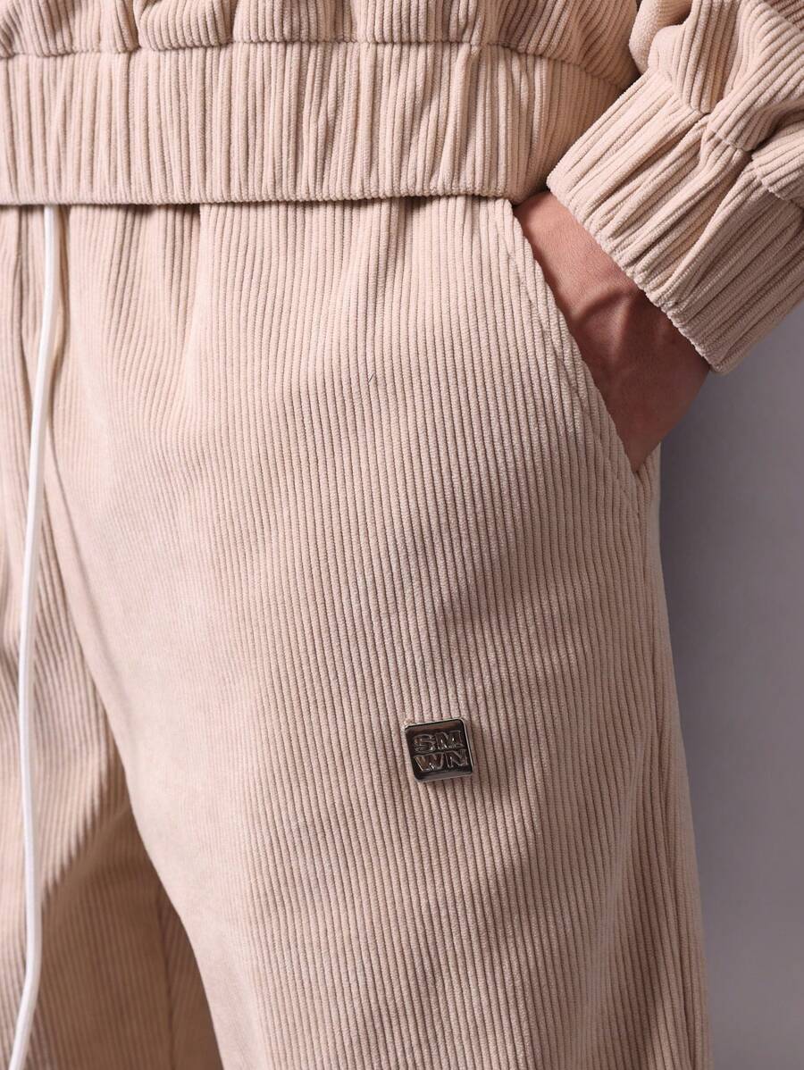 Conjunto Moletom Pavtros Studios Corduroy Script Tracksuit