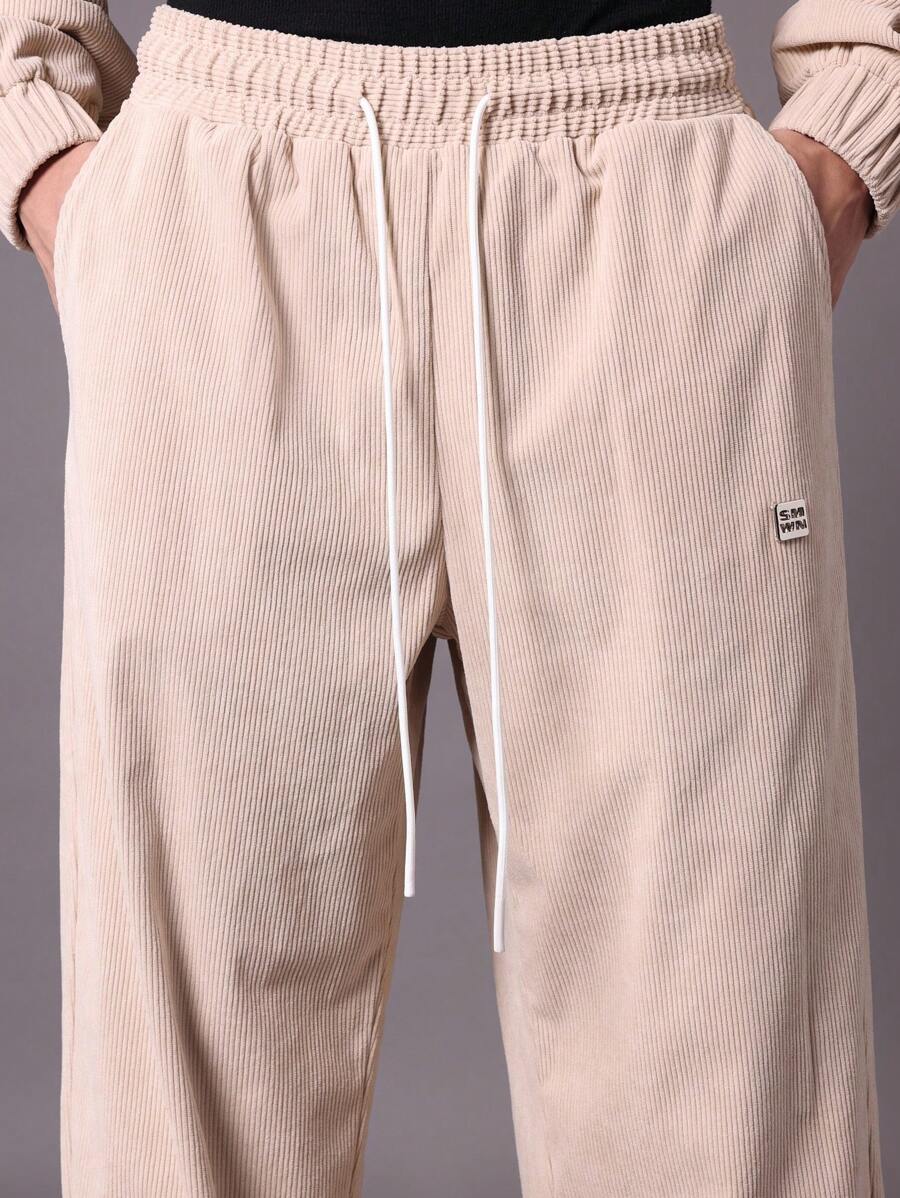 Conjunto Moletom Pavtros Studios Corduroy Script Tracksuit