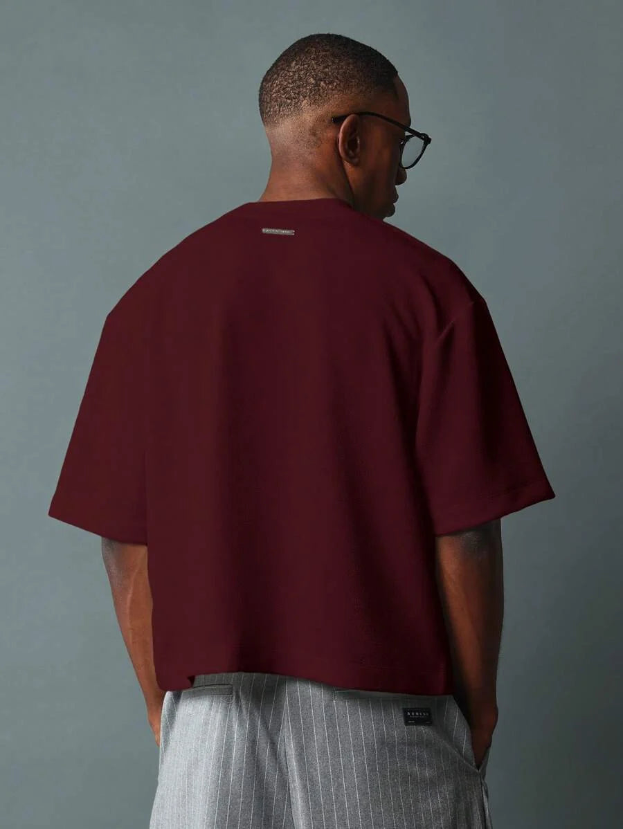 Camiseta Pavtros Cropped Quadrado