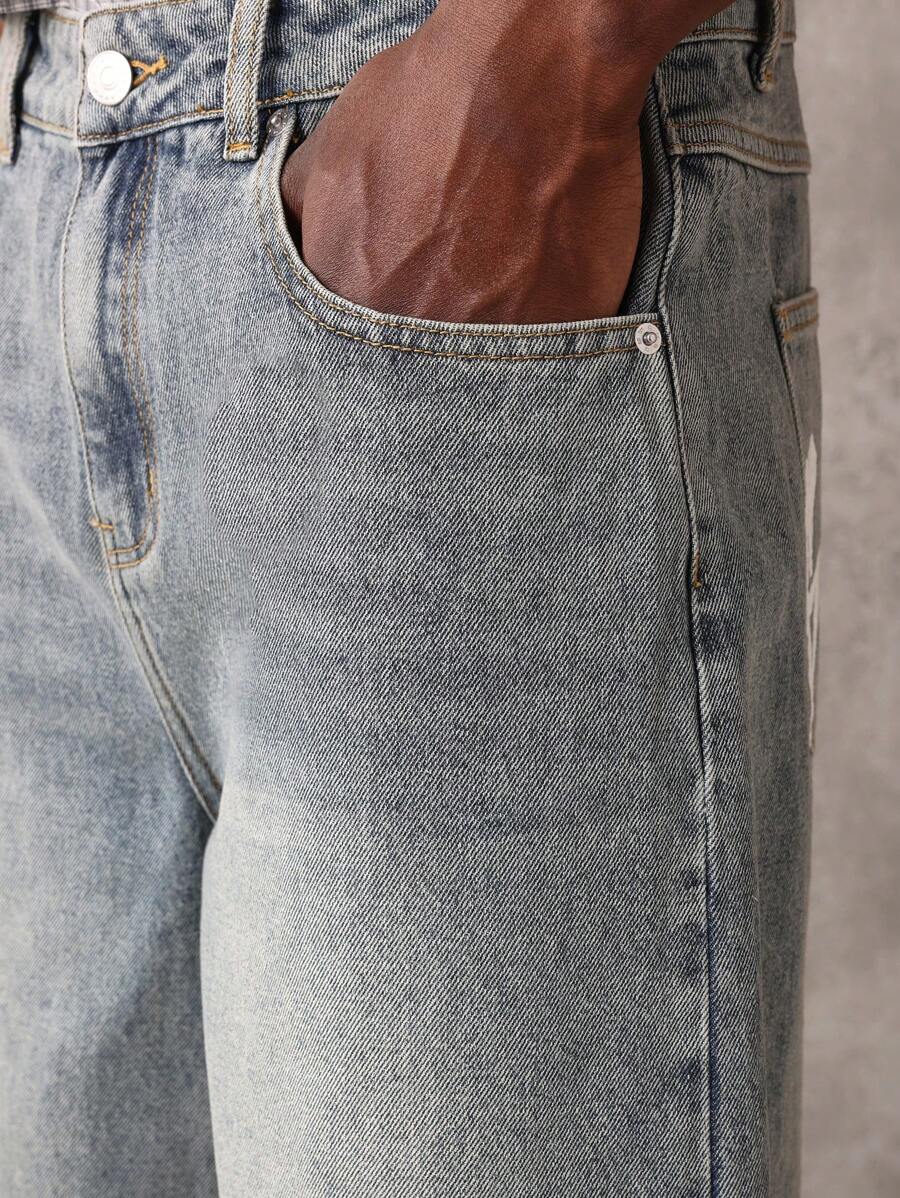 Bermuda Jorts Jeans Pavtros Studios Suzulan Graffiti