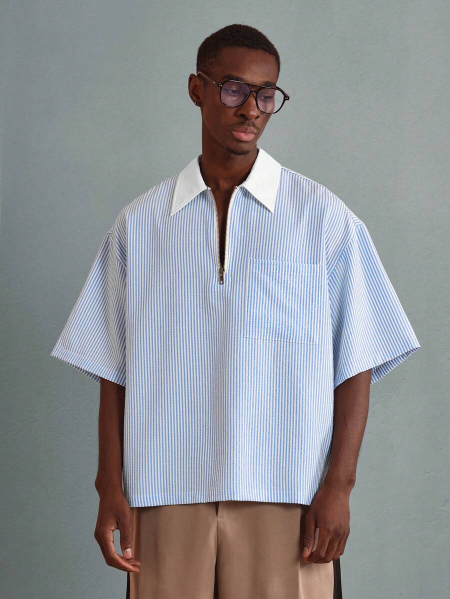 Camisa Polo Pavtros Half Zip