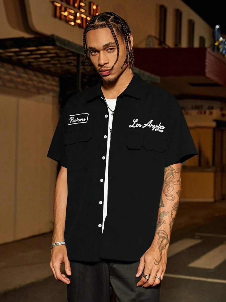 Camisa Pavtros Studios Los Angeles Workshirt