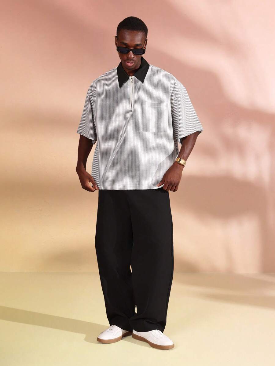 Camisa Polo Pavtros Half Zip
