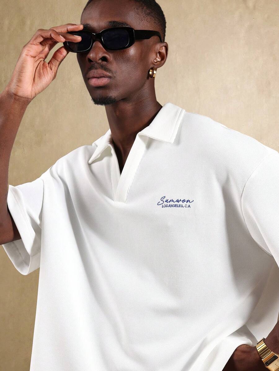 Camisa Polo Pavtros Textured