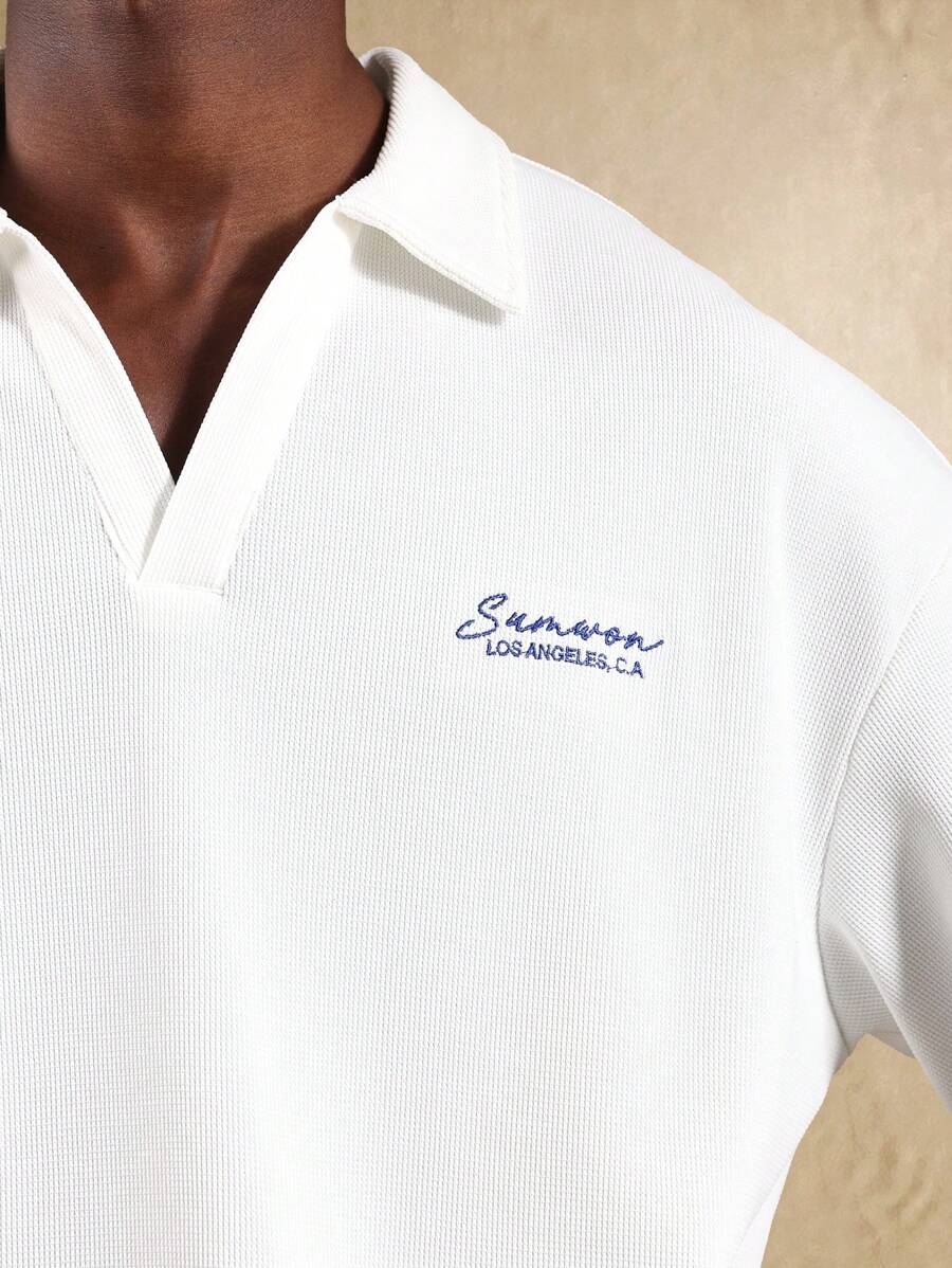 Camisa Polo Pavtros Textured