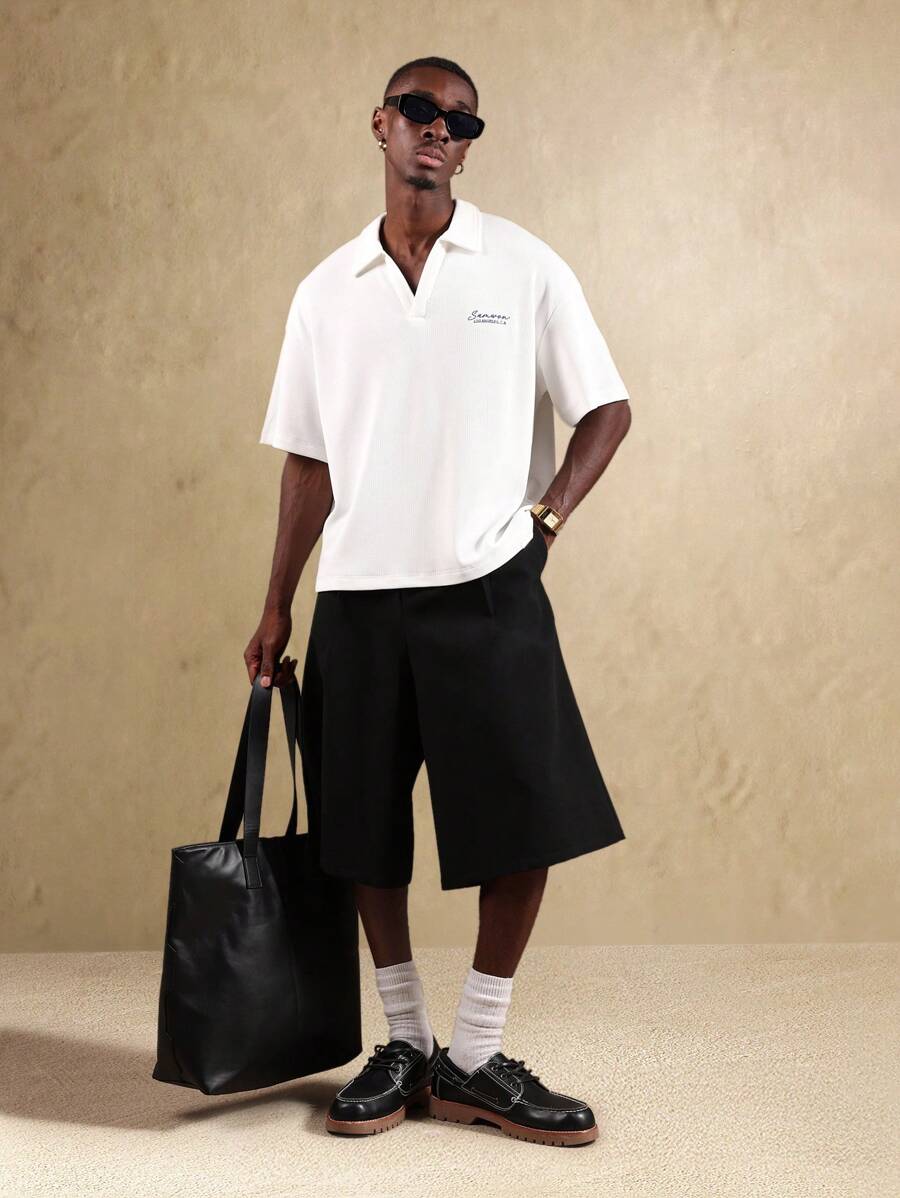 Camisa Polo Pavtros Textured