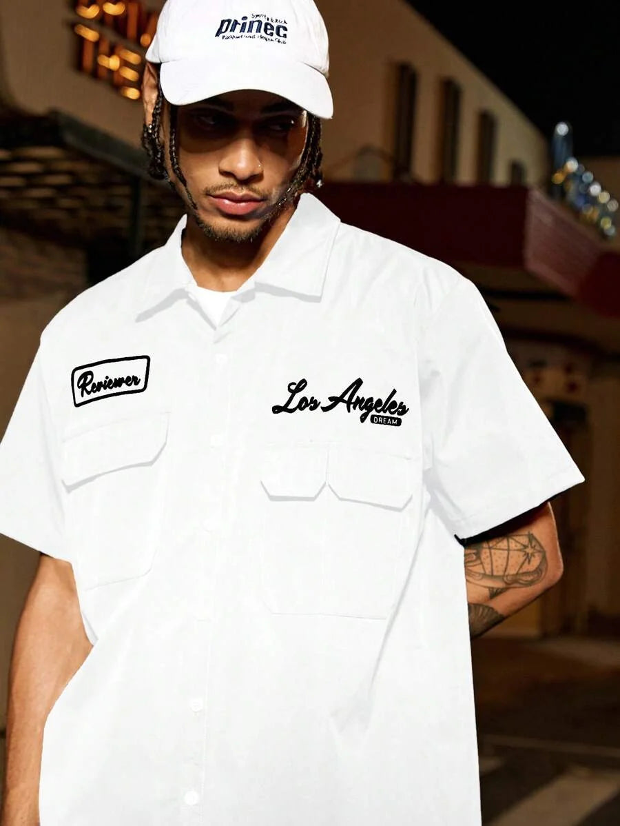 Camisa Pavtros Studios Los Angeles Workshirt