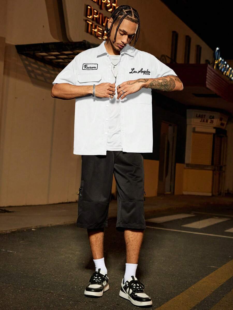 Camisa Pavtros Studios Los Angeles Workshirt