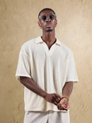 Camisa Polo Swavvy Studios Waffle Knit Polo
