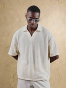 Camisa Polo Swavvy Studios Waffle Knit Polo