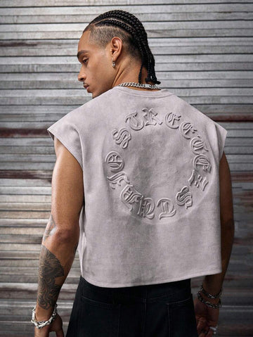 Regata Pavtros Studios Embossed Gothic Lettering Vest
