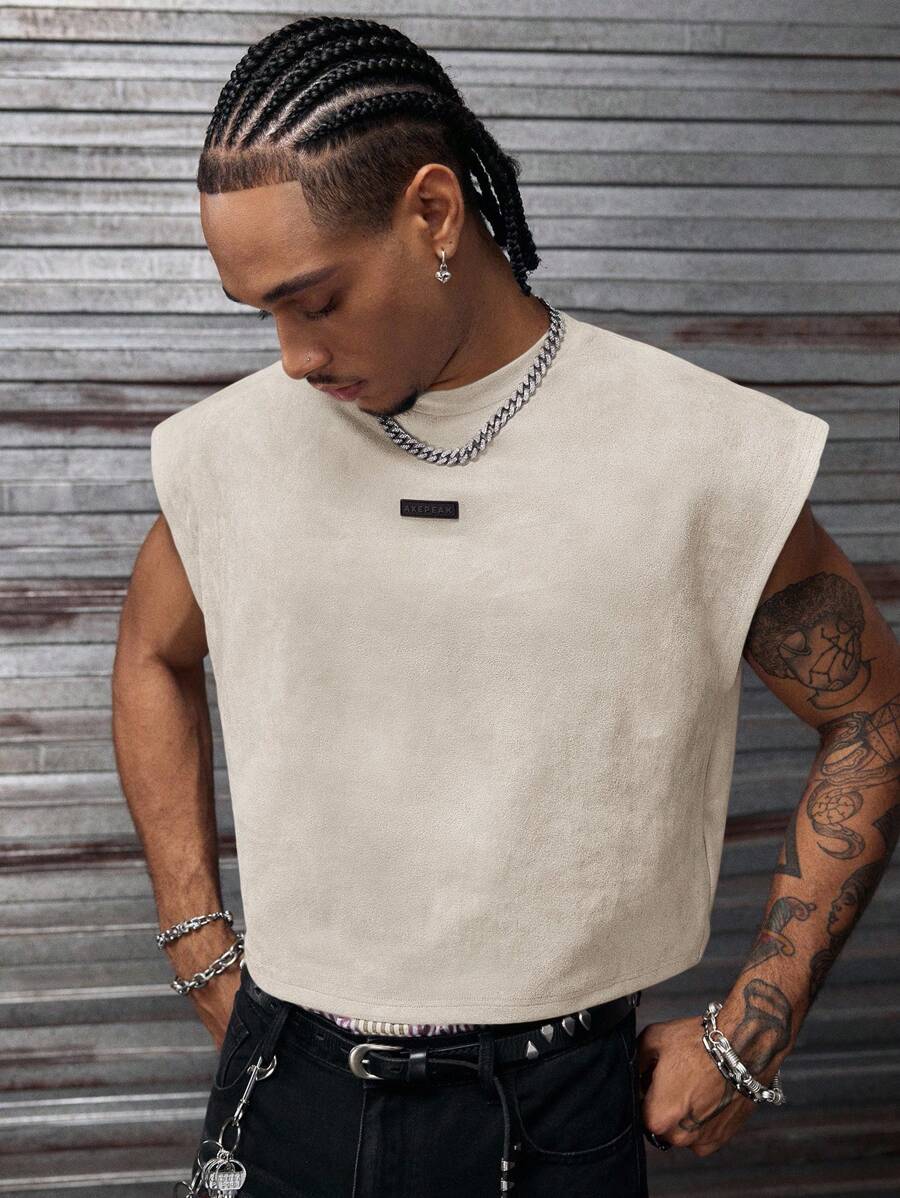 Regata Pavtros Studios Embossed Gothic Lettering Vest