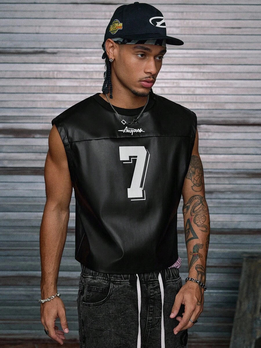 Regata Pavtros Studios Leather Football Jersey Vest