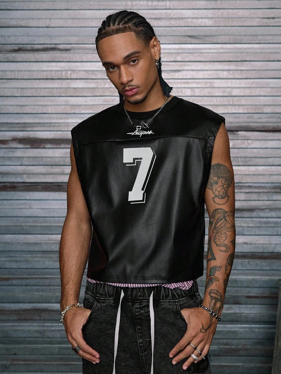 Regata Pavtros Studios Leather Football Jersey Vest
