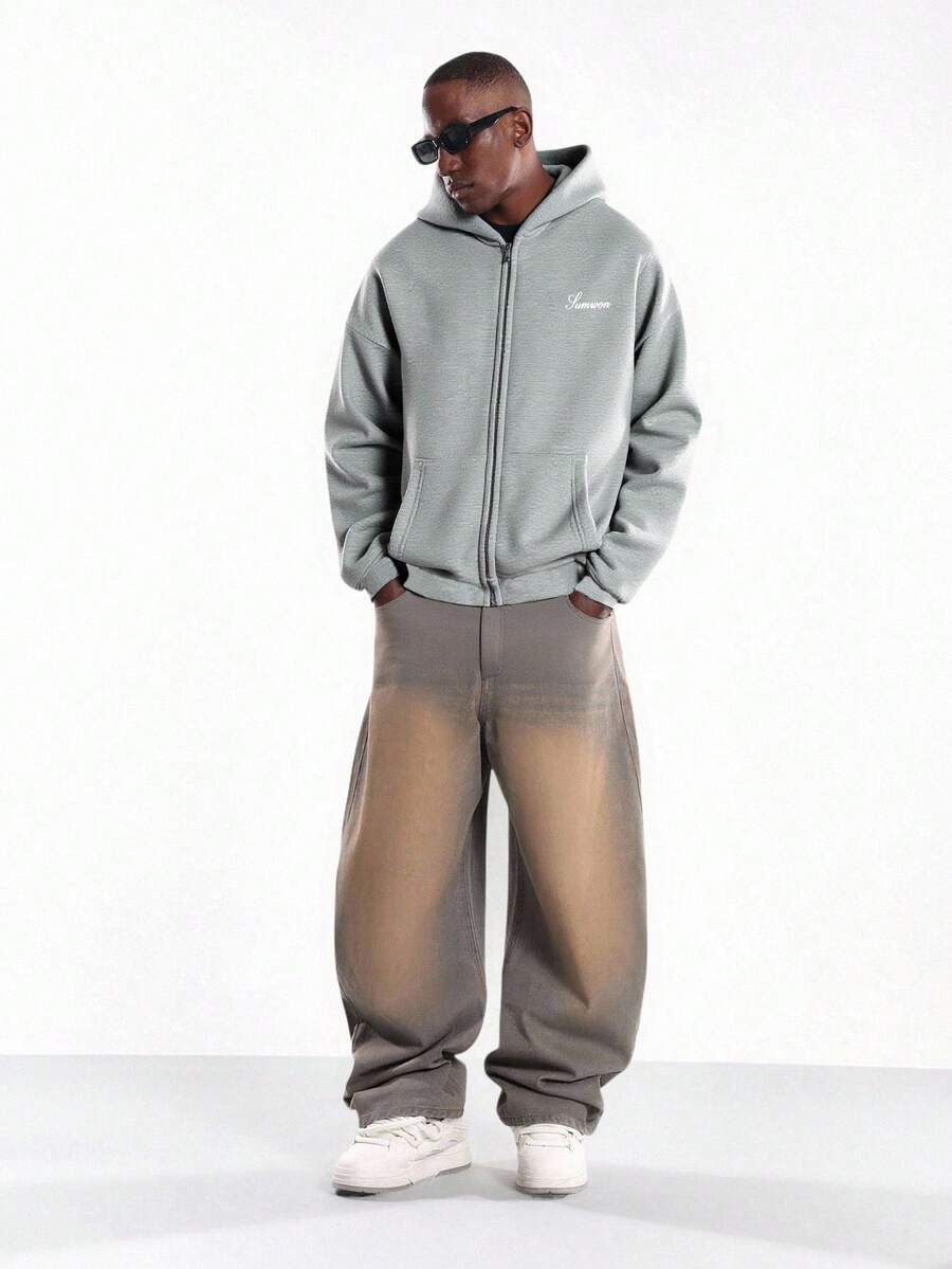Moletom Pavtros Studios Script Zip Hoodie