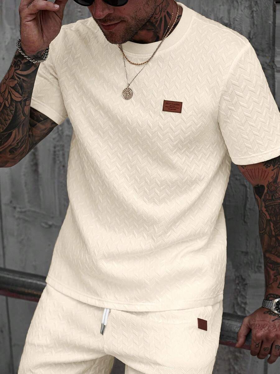 Camiseta Pavtros Jacquard