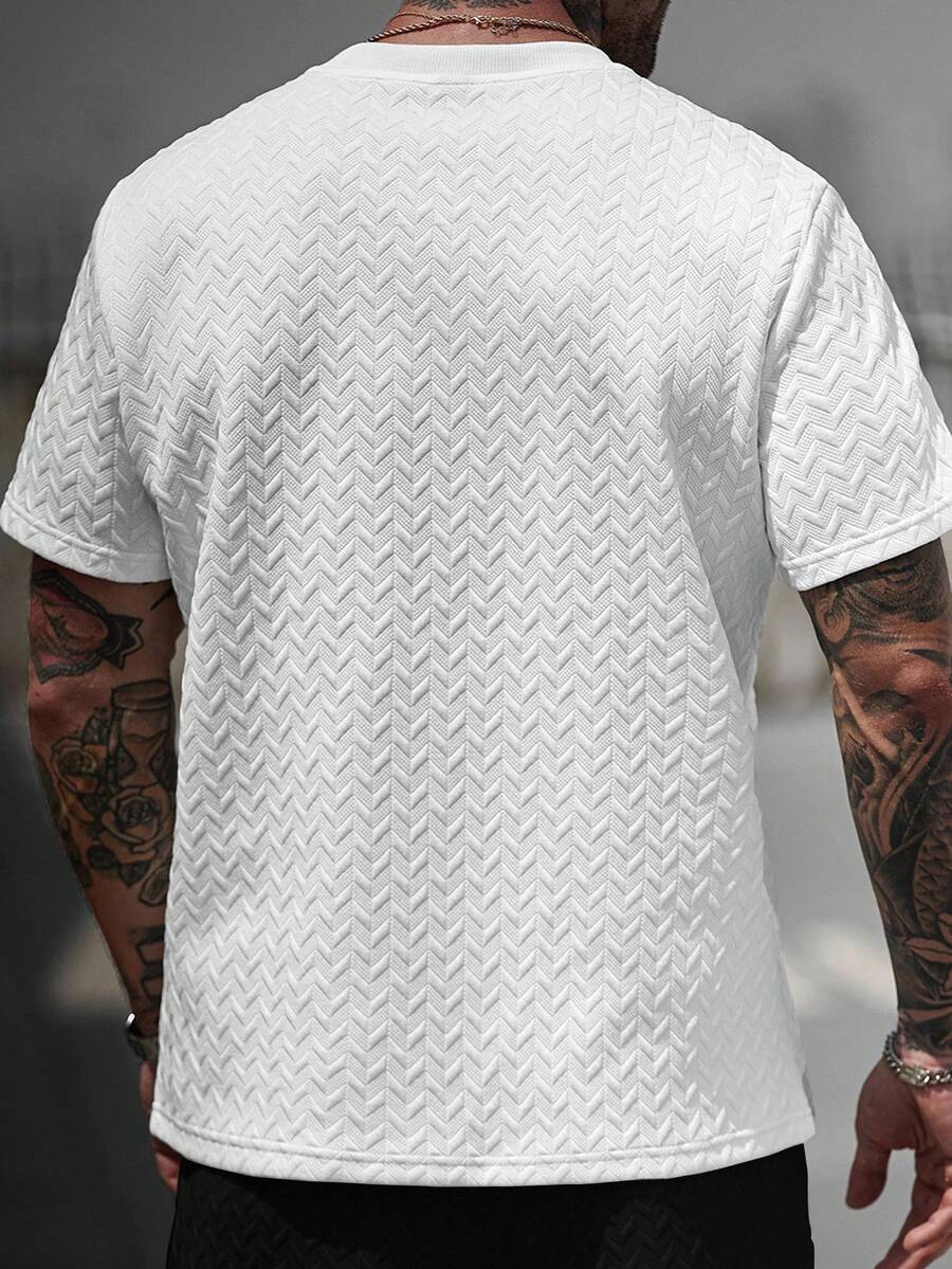 Camiseta Pavtros Jacquard