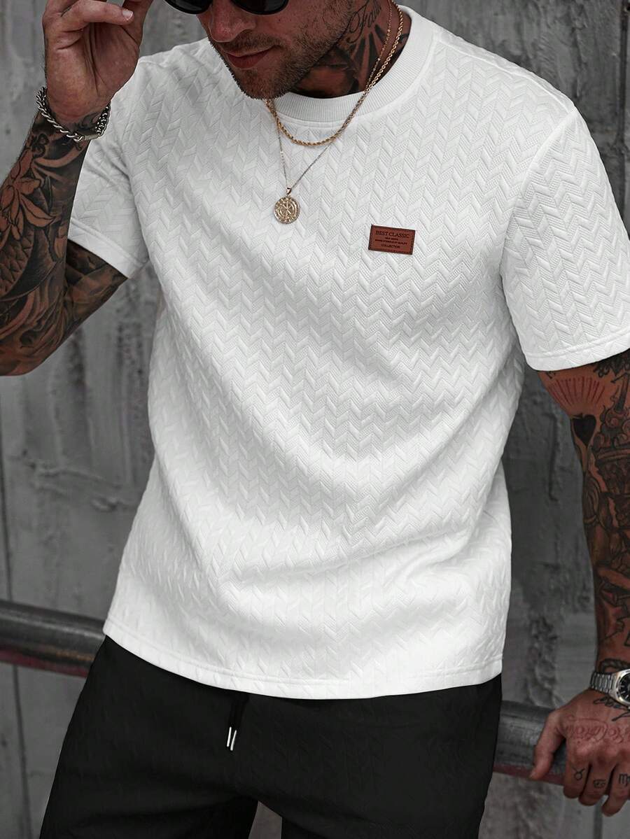 Camiseta Pavtros Jacquard