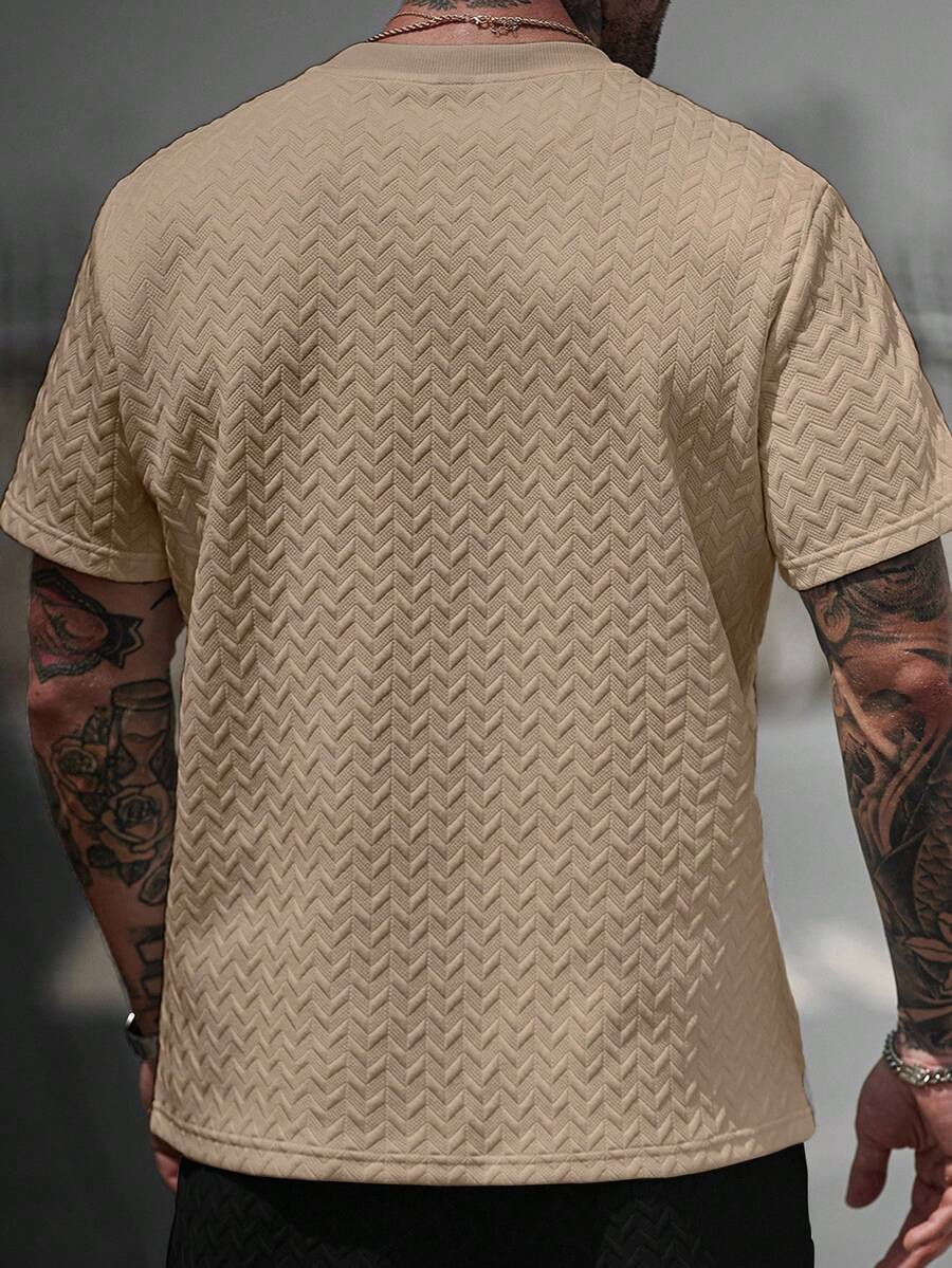 Camiseta Pavtros Jacquard