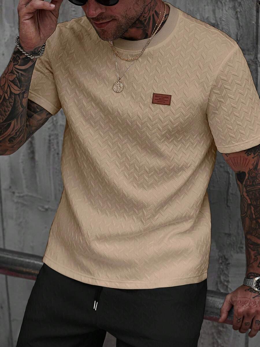 Camiseta Pavtros Jacquard