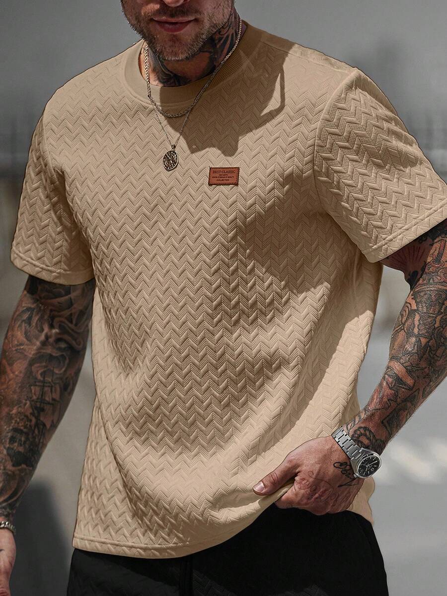 Camiseta Pavtros Jacquard