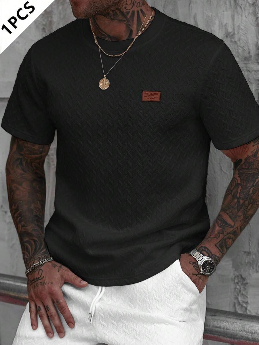 Camiseta Pavtros Jacquard